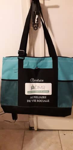 Sac grande taille personnalisé (55 cm X 40 cm) + Housse à chaussures photo review
