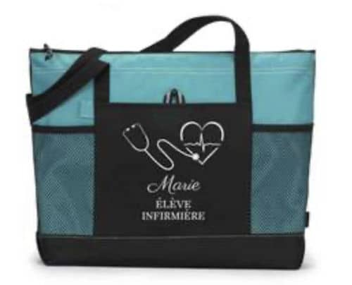 Sac infirmière personnalisé photo review