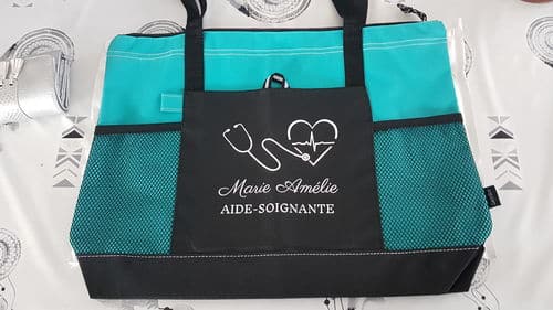 Sac infirmière personnalisé photo review