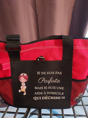 Sac soignante humoristique personnalisé photo review