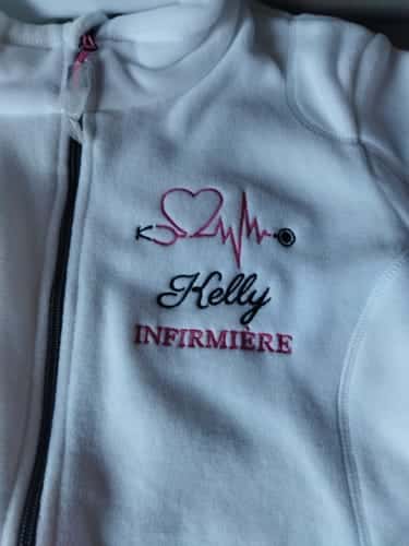 Polaire femme personnalisée photo review
