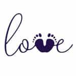 motifs imprimés Curalini love pour vêtement personnalisé