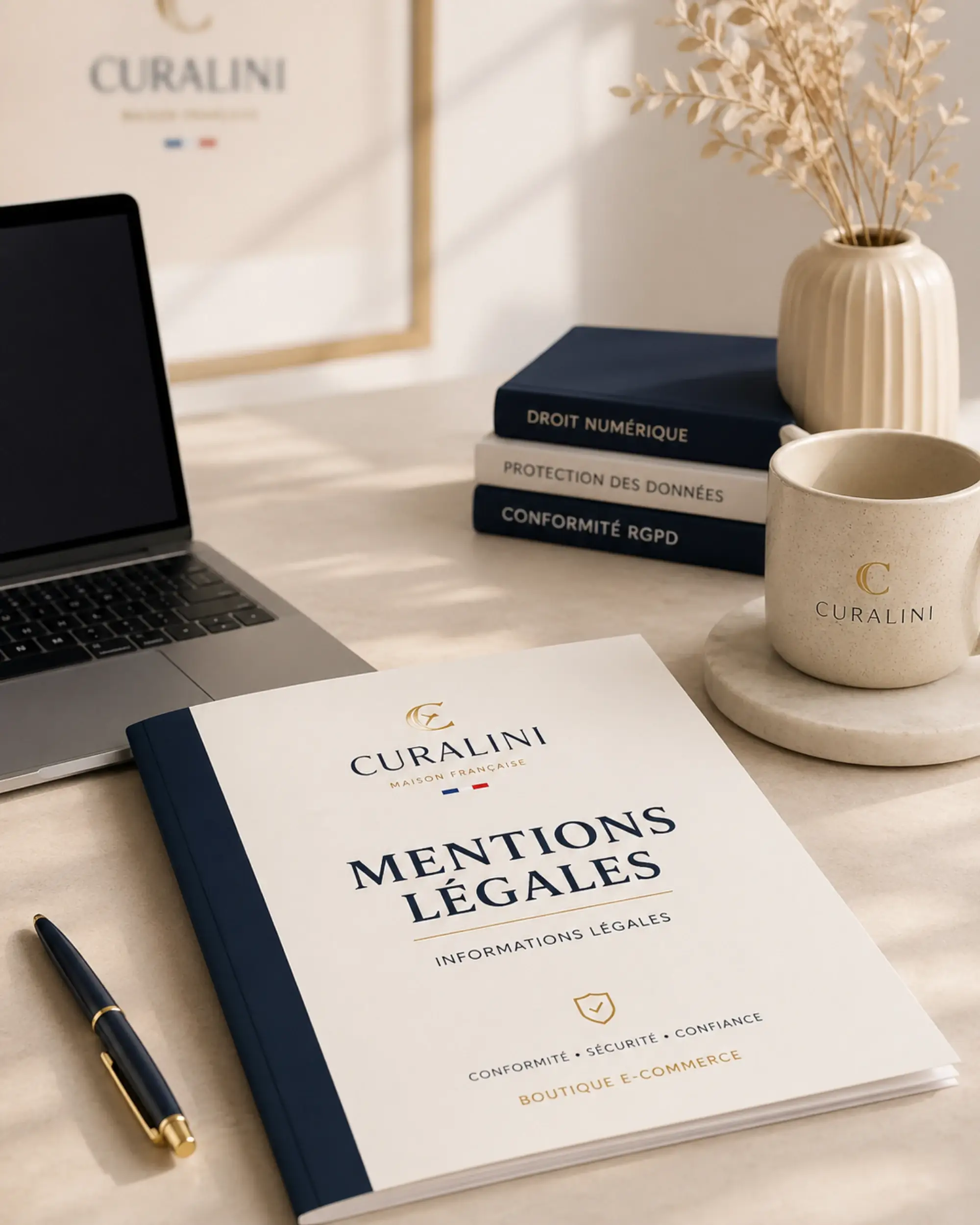 mentions légales Curalini boutique e-commerce
