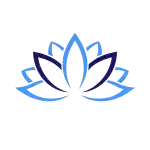 motif brodé fleur de lotus bien-être pour vêtement personnalisé