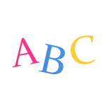 motif brodé école alphabet pour vêtement personnalisé