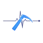 motif brodé laryngoscope pour vêtement médical personnalisé