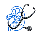 motif brodé néphrologie reins pour vêtement médical personnalisé