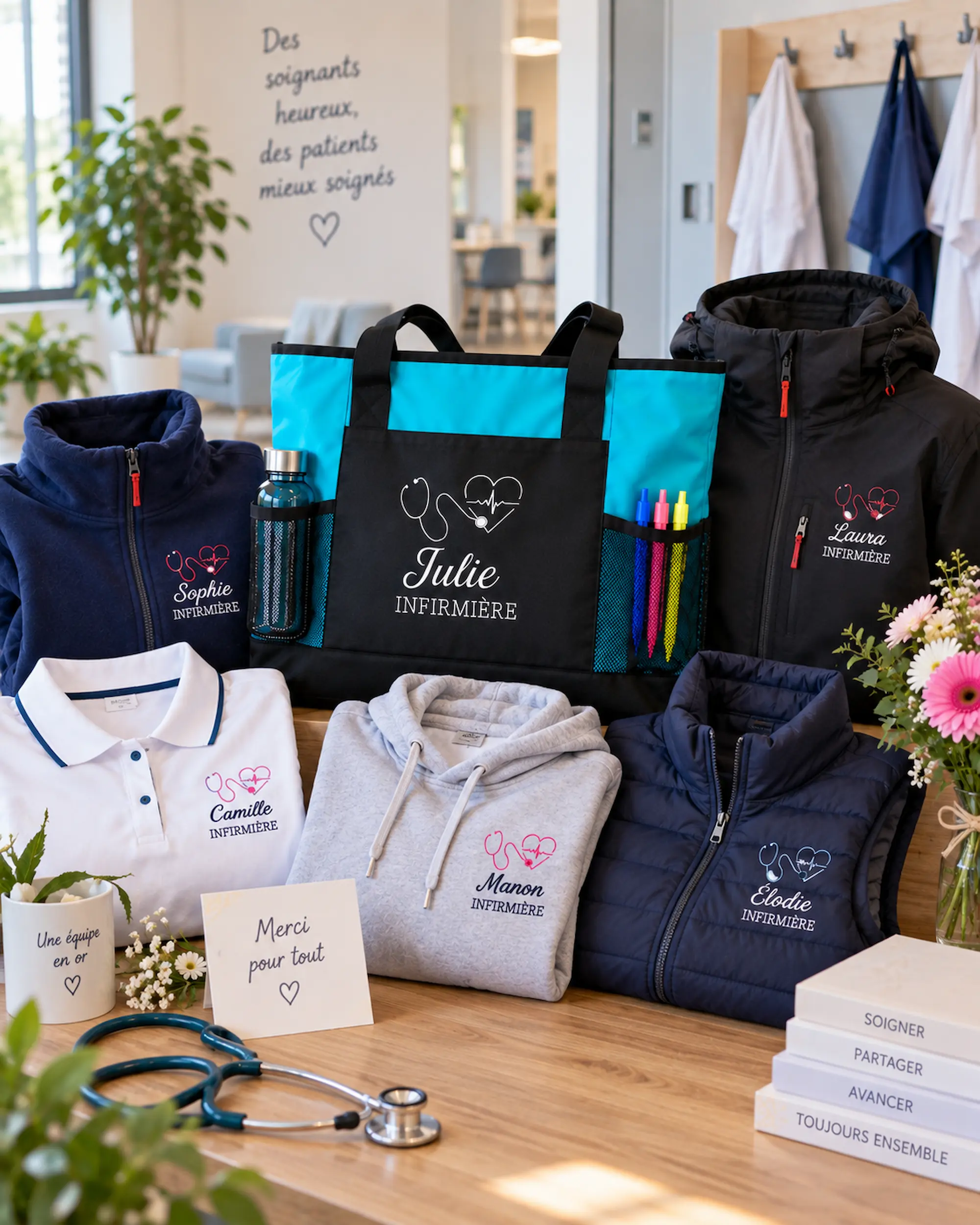 Idées cadeaux personnalisés pour infirmière Curalini